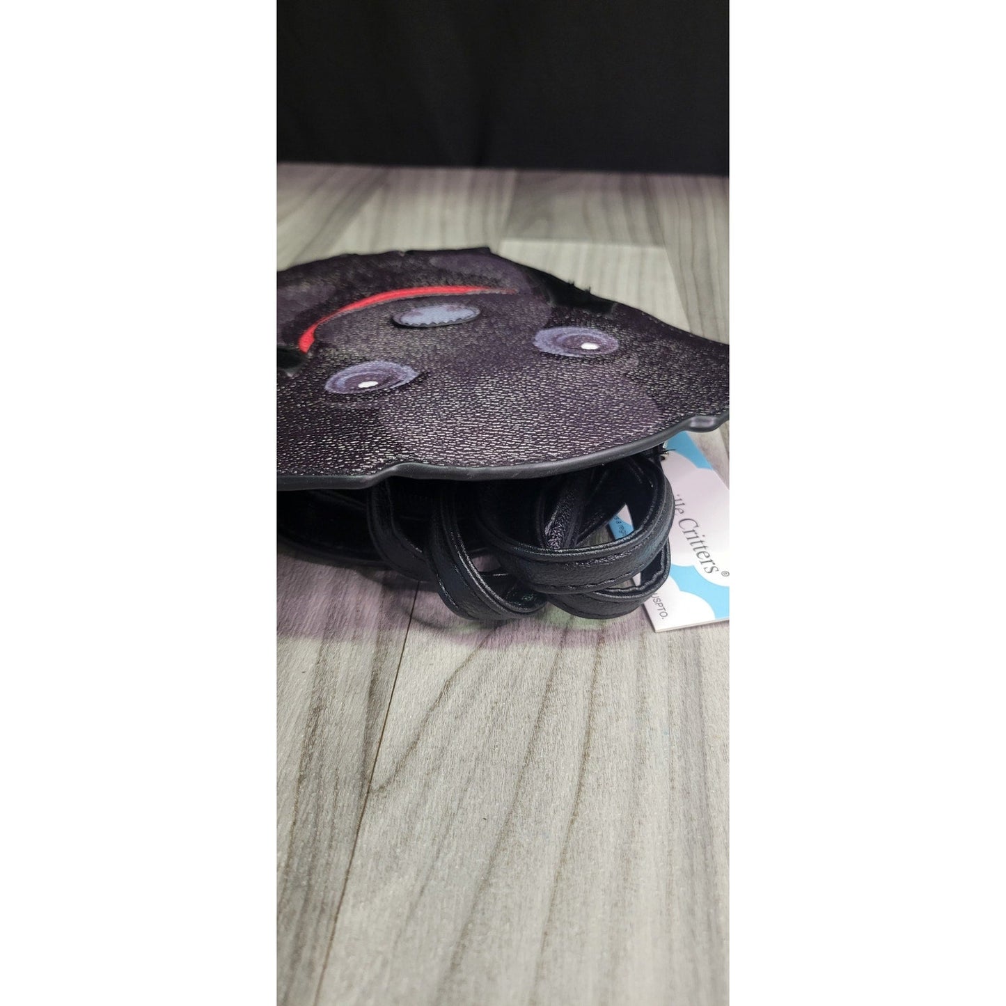 Super cute Black Lab w/ Red collar Crossbody purse