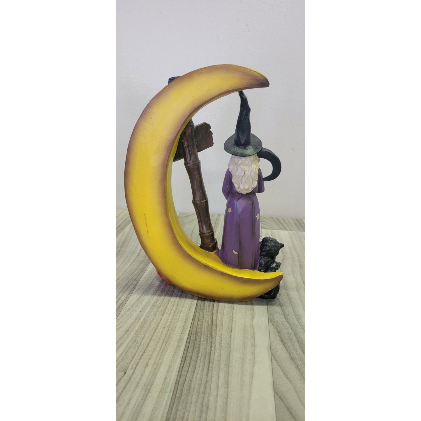 The Witch is in Resin Witch with Moon