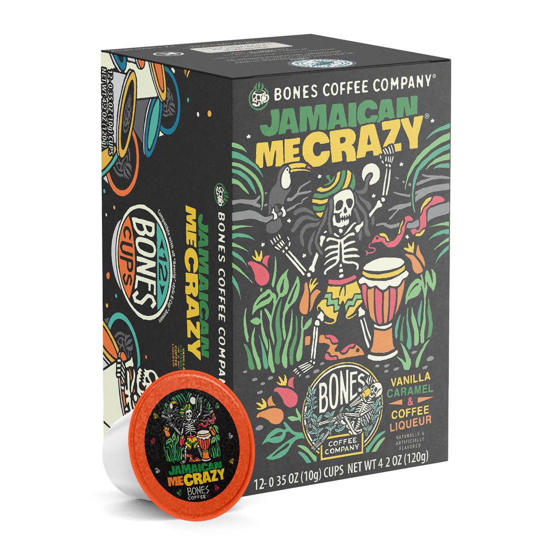 Jamaican Me Crazy® Coffee Pods | 12 Count | Flavored Coffee