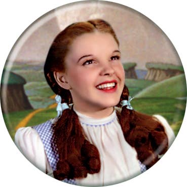 Wizard of Oz Dorothy Smiling Buttons 1.25" Round
