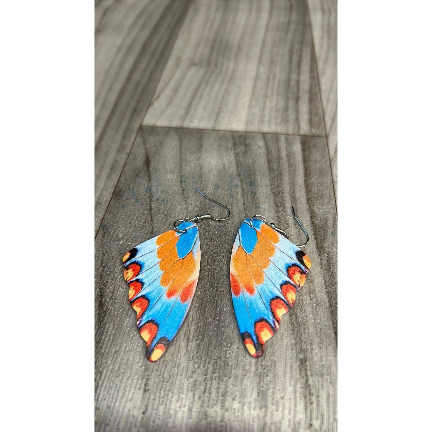 Colorful butterfly wings