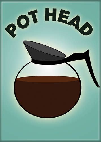 WTIA Pot Head Magnet 2.5" x 3.5"