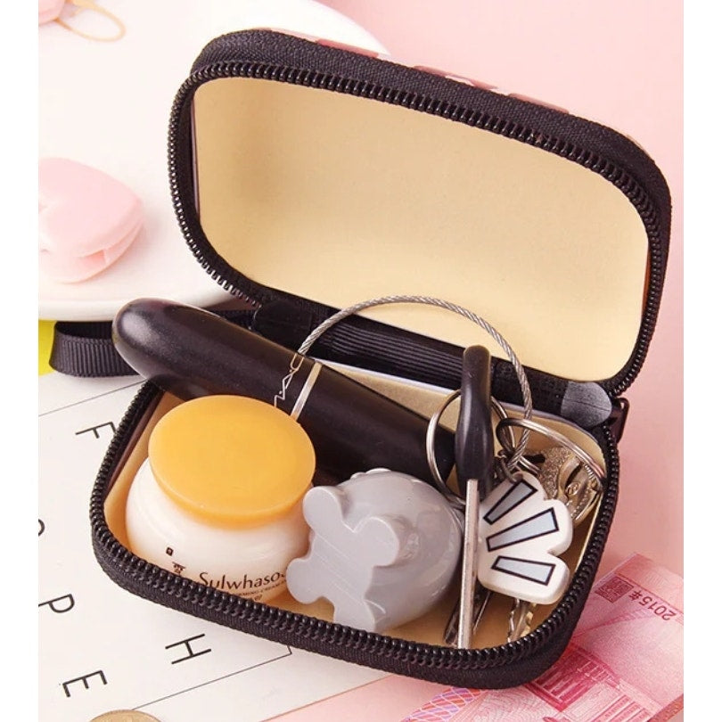 Cute square mini Galaxy iron coin purse
