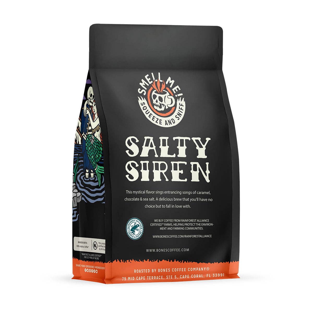 Salty Siren Flavored Coffee | 12oz | Whole Bean & Ground: Ground