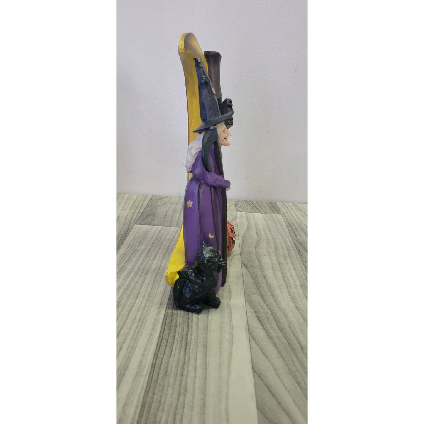 The Witch is in Resin Witch with Moon