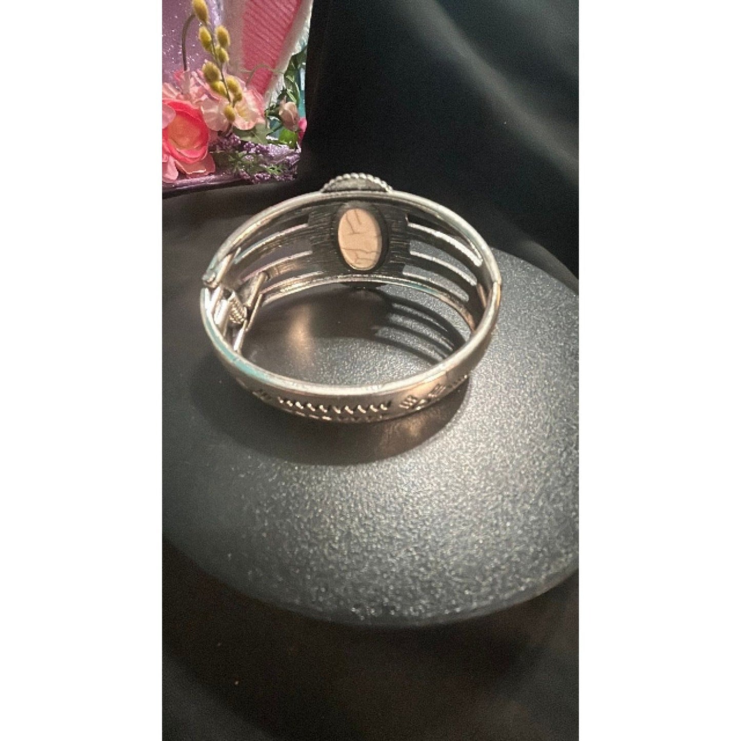 Aztec metal Cuff Bracelet