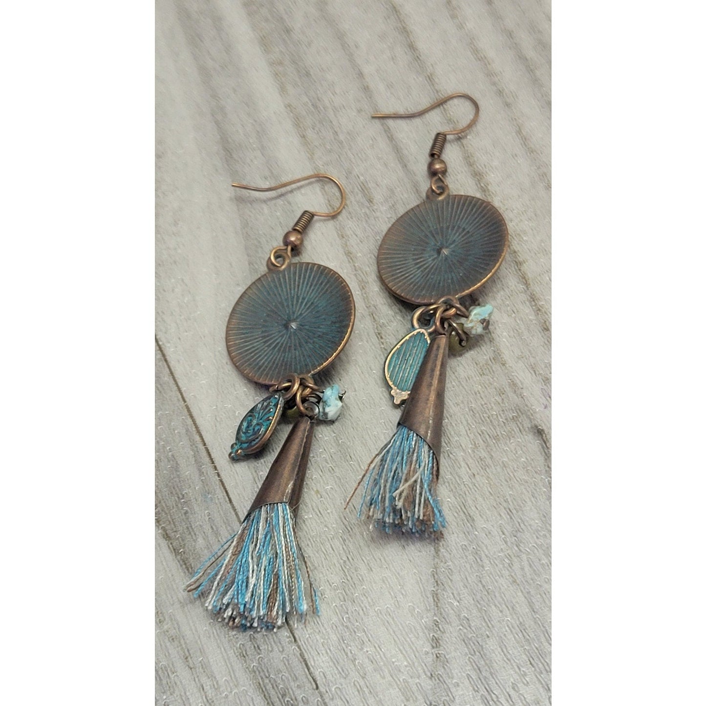 Bohemian Tassel dangle earrings