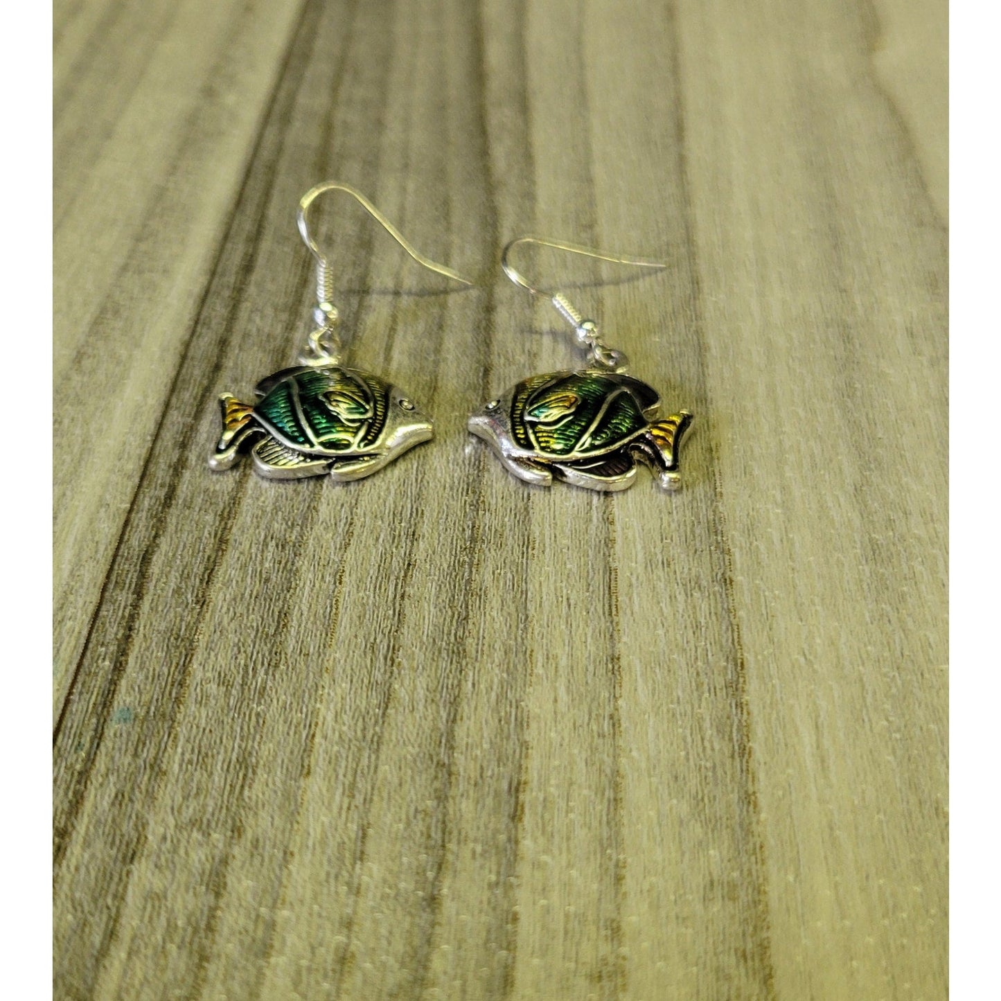 Fashionable Tropical fish earrings