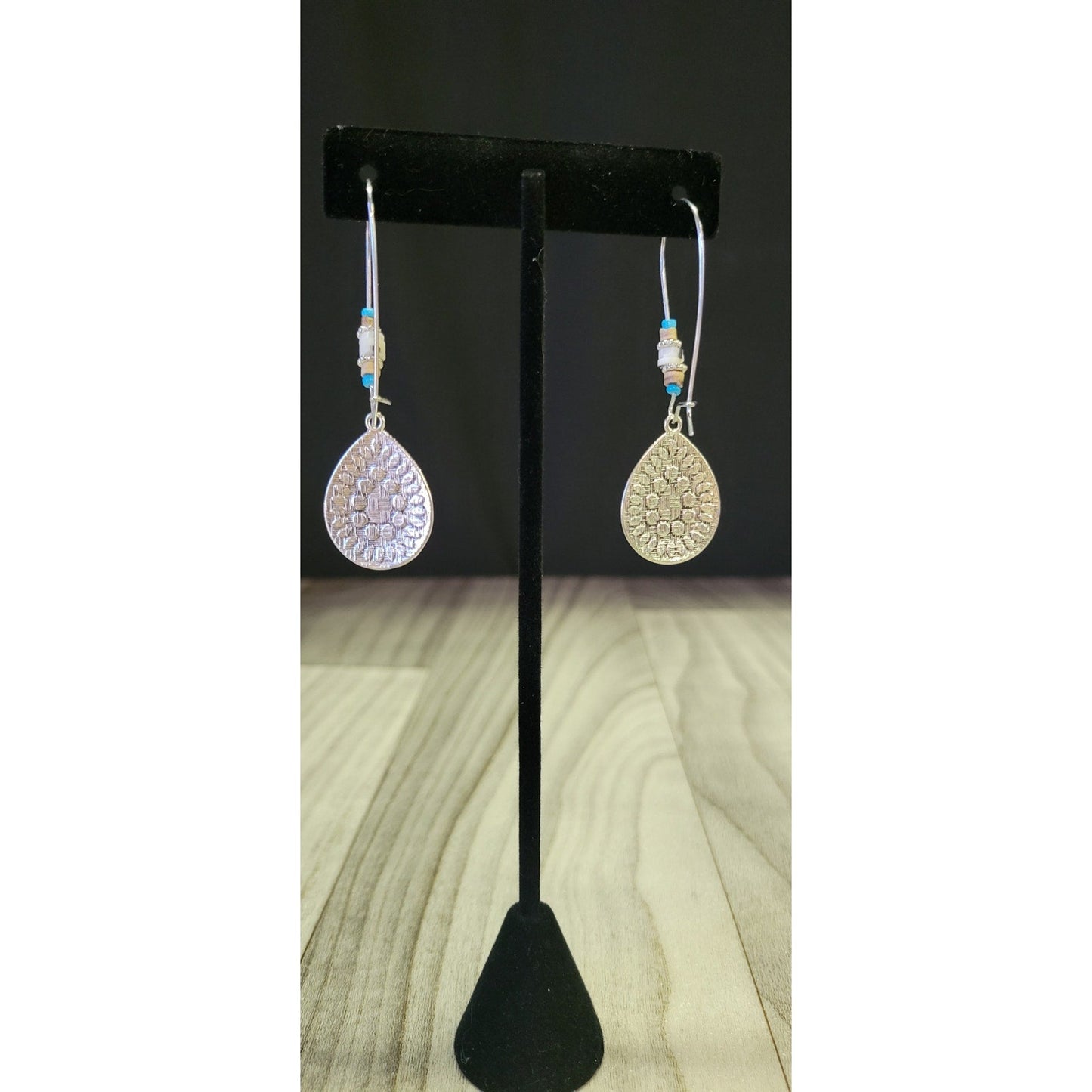 Multicolor Teardrop dangle earrings