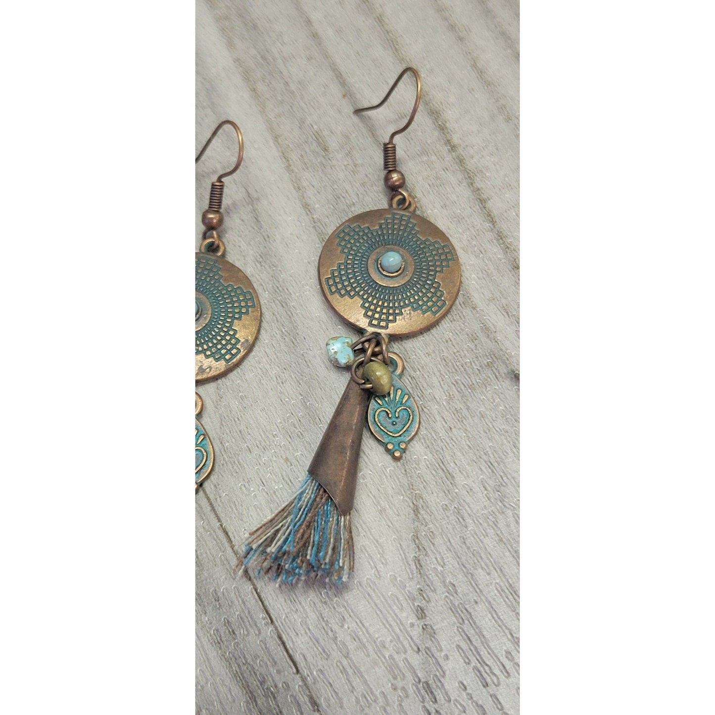 Bohemian Tassel dangle earrings