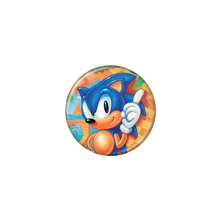 Sonic Standing Finger Up Button