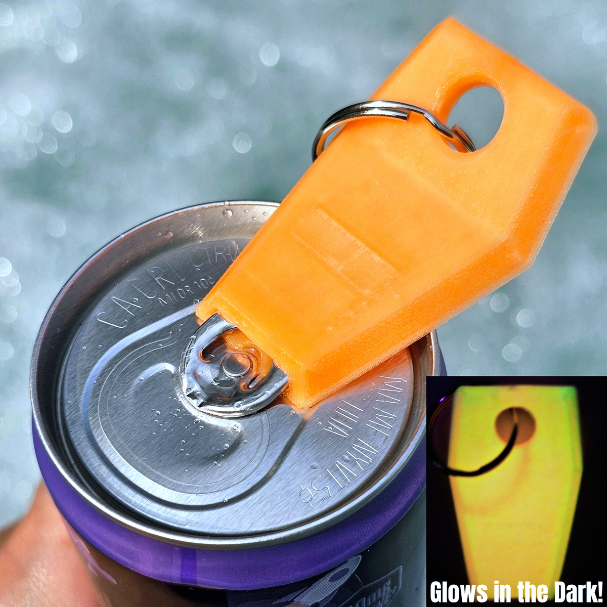 Nail Saver- Pop Top Pal- Can Tab Opener: Purple