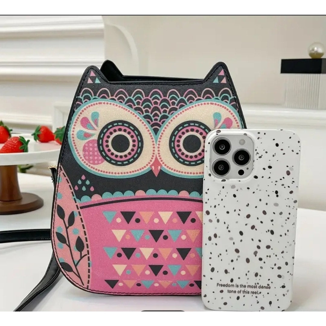Owl Shaped Crossbody Bag NWT