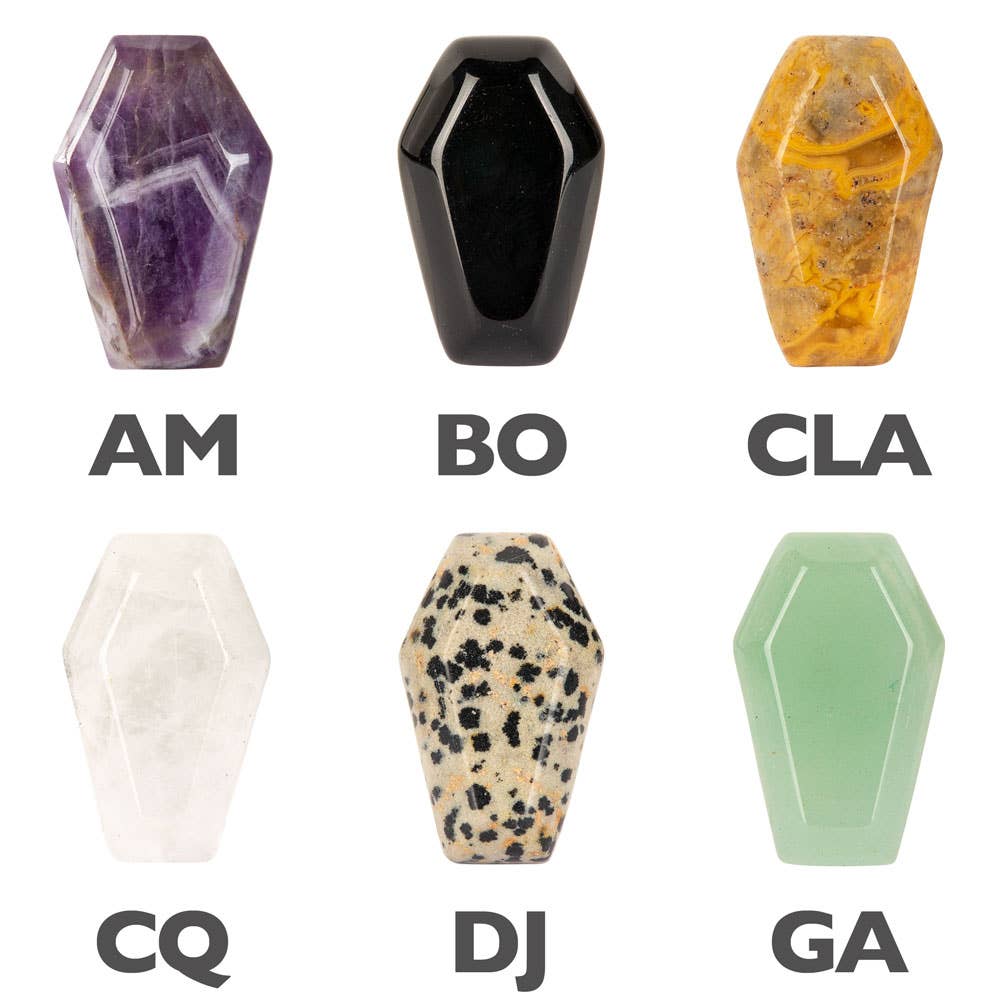Crystal Coffins: Black Obsidian