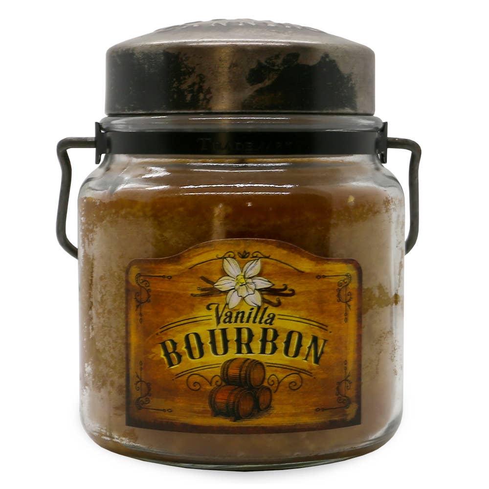 Classic Jar Candle-16oz-Vanilla Bourbon
