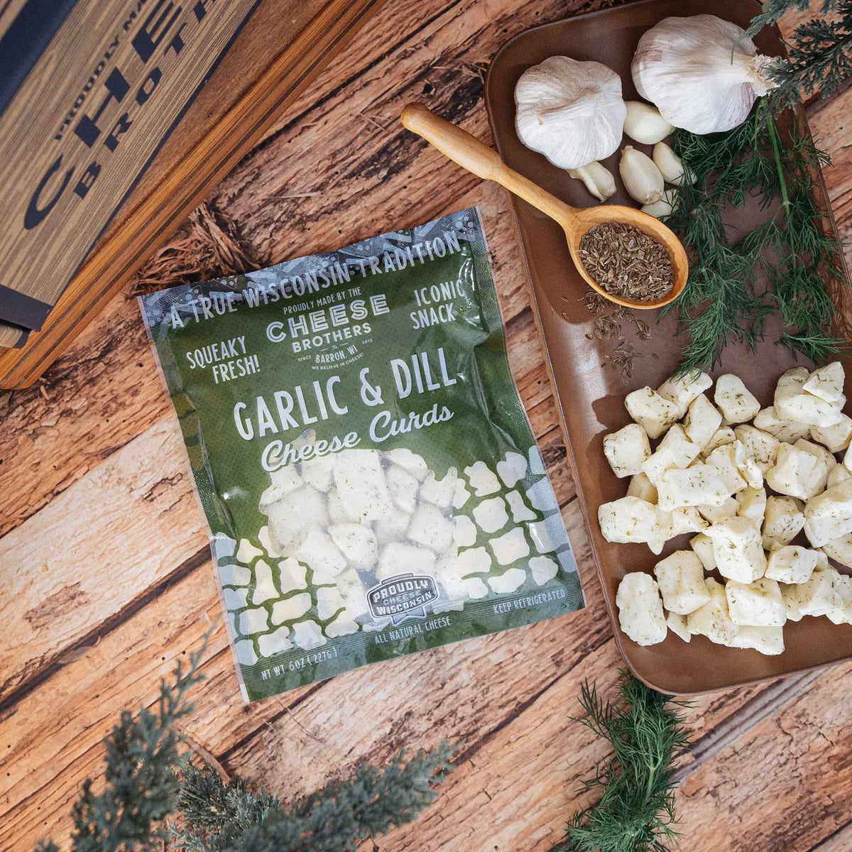 Wisconsin Cheese Curds Sampler (8-Pack)
