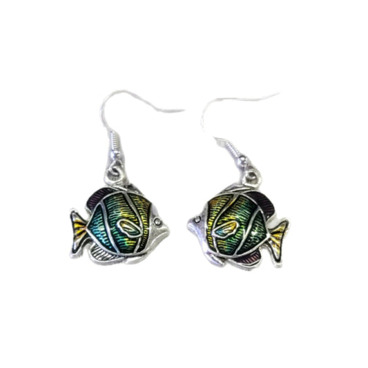 Fashionable Tropical fish earrings