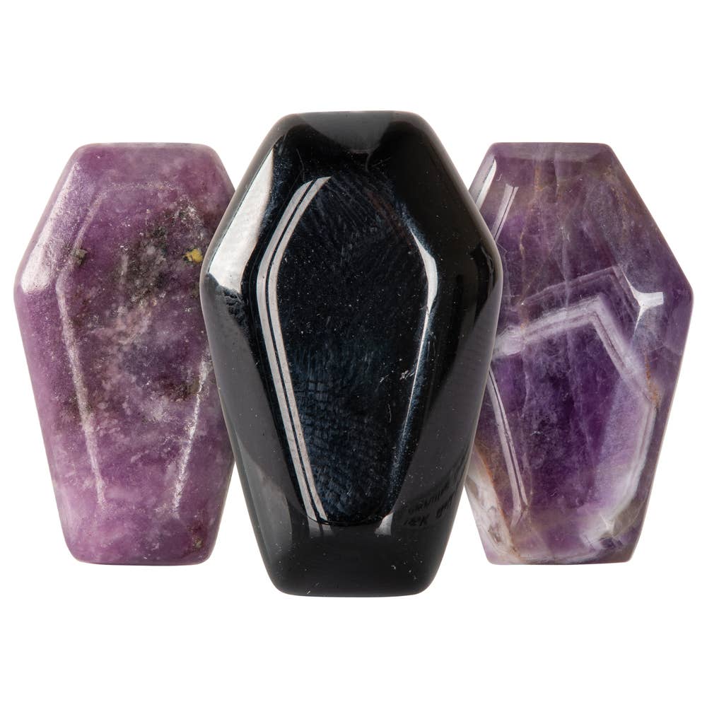 Crystal Coffins: Black Obsidian