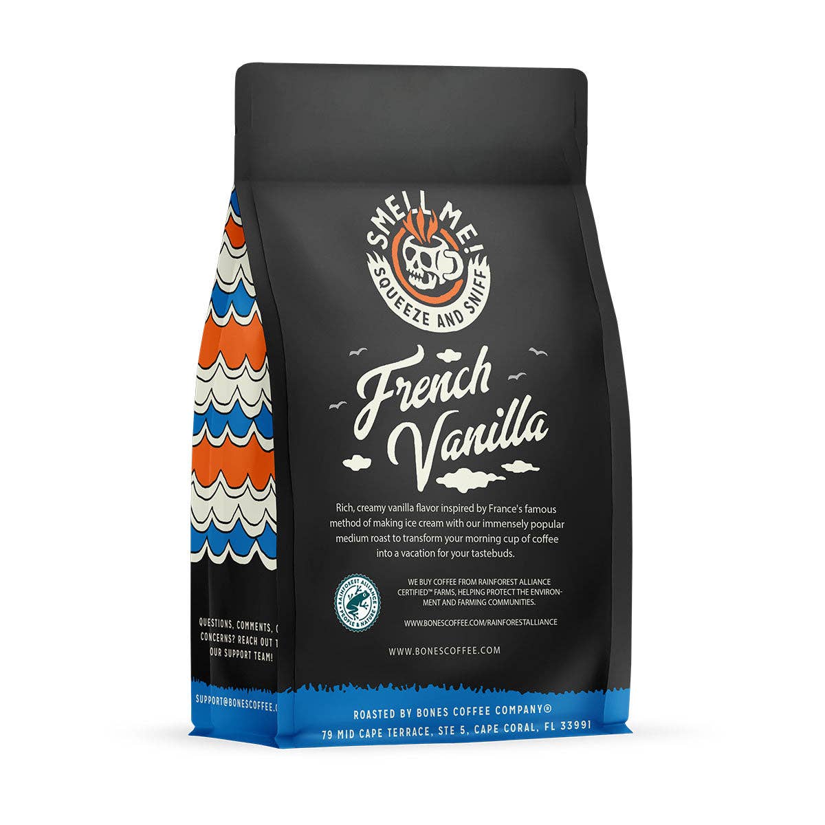 French Vanilla Flavored Coffee | 12oz | Whole Bean & Ground: Ground