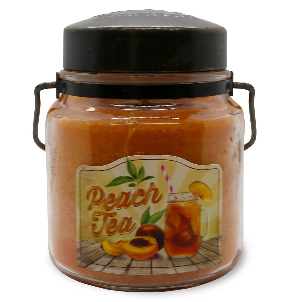 Classic Jar Candle-16oz-Peach Tea