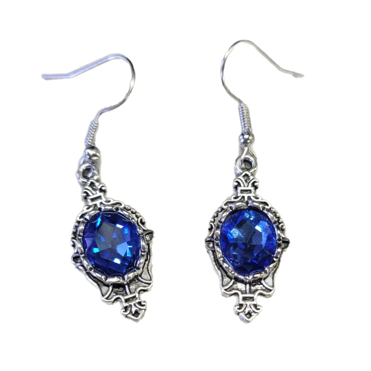 Beautiful Blue Stone Earrings