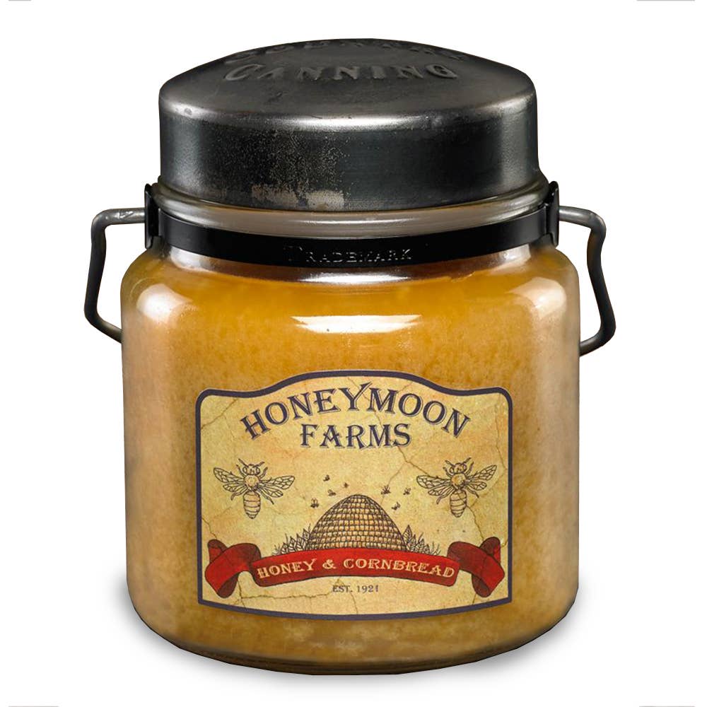 Classic Jar Candle-16oz-HONEY & CORNBREAD