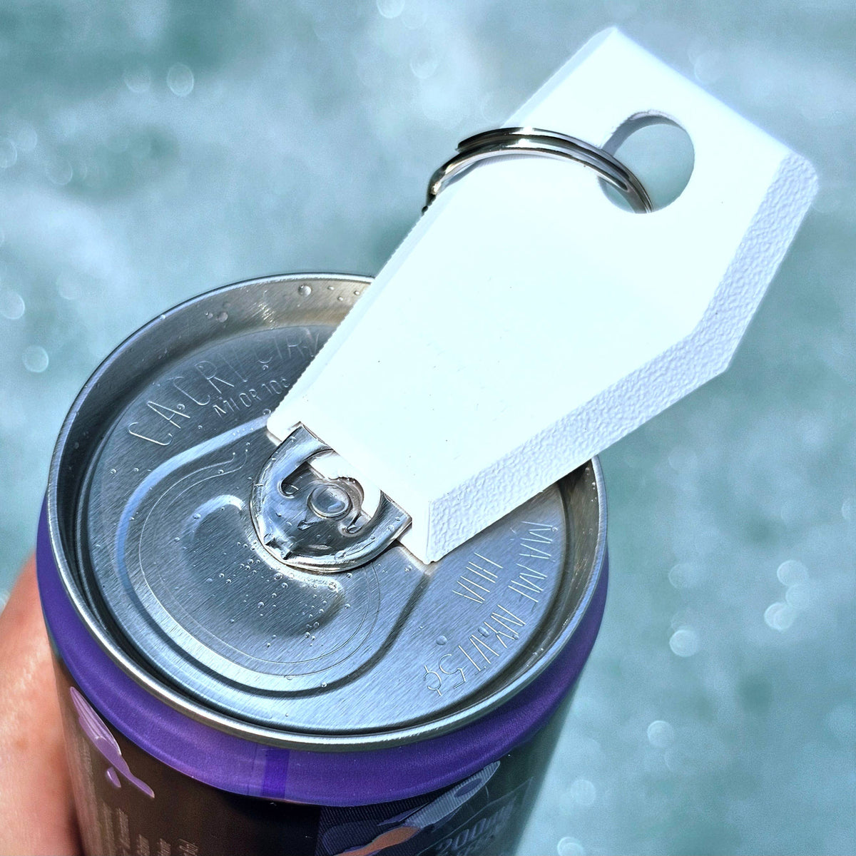 Nail Saver- Pop Top Pal- Can Tab Opener: Purple