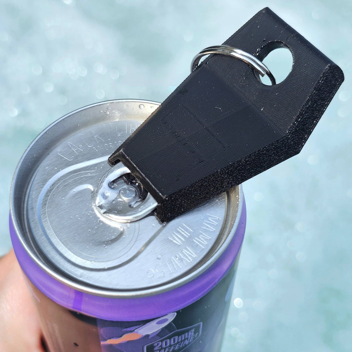Nail Saver- Pop Top Pal- Can Tab Opener: Purple