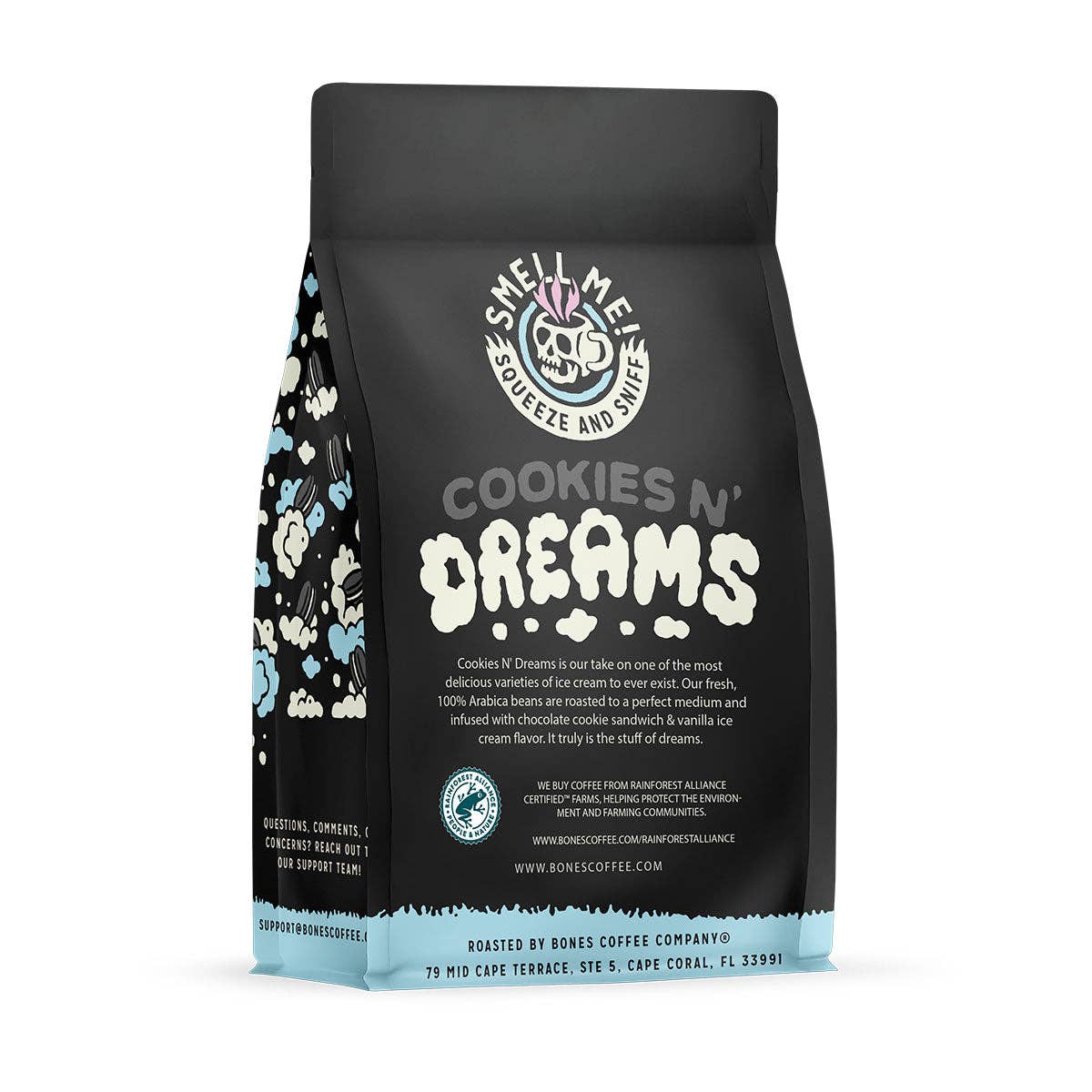 Cookies N' Dreams Coffee | 12oz | Whole Bean & Ground: Ground