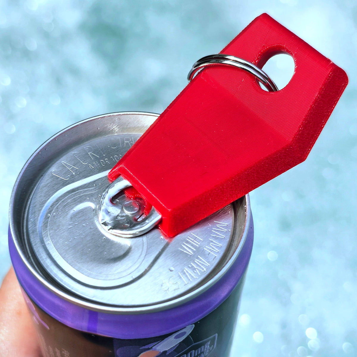 Nail Saver- Pop Top Pal- Can Tab Opener: Purple