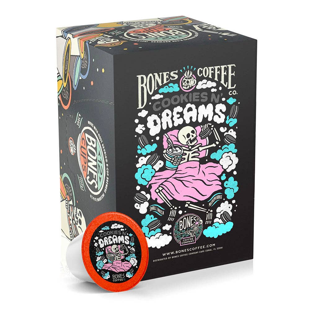 Cookies N' Dreams Coffee Pods | 12 Count | Flavored Coffee