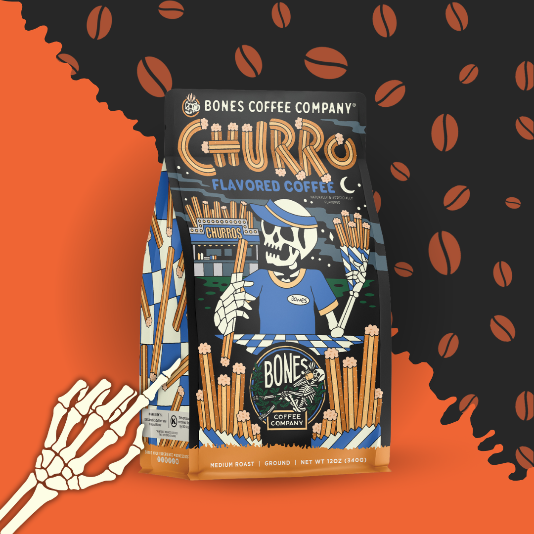 Churro Coffee | 12oz | Whole Bean & Ground: Ground