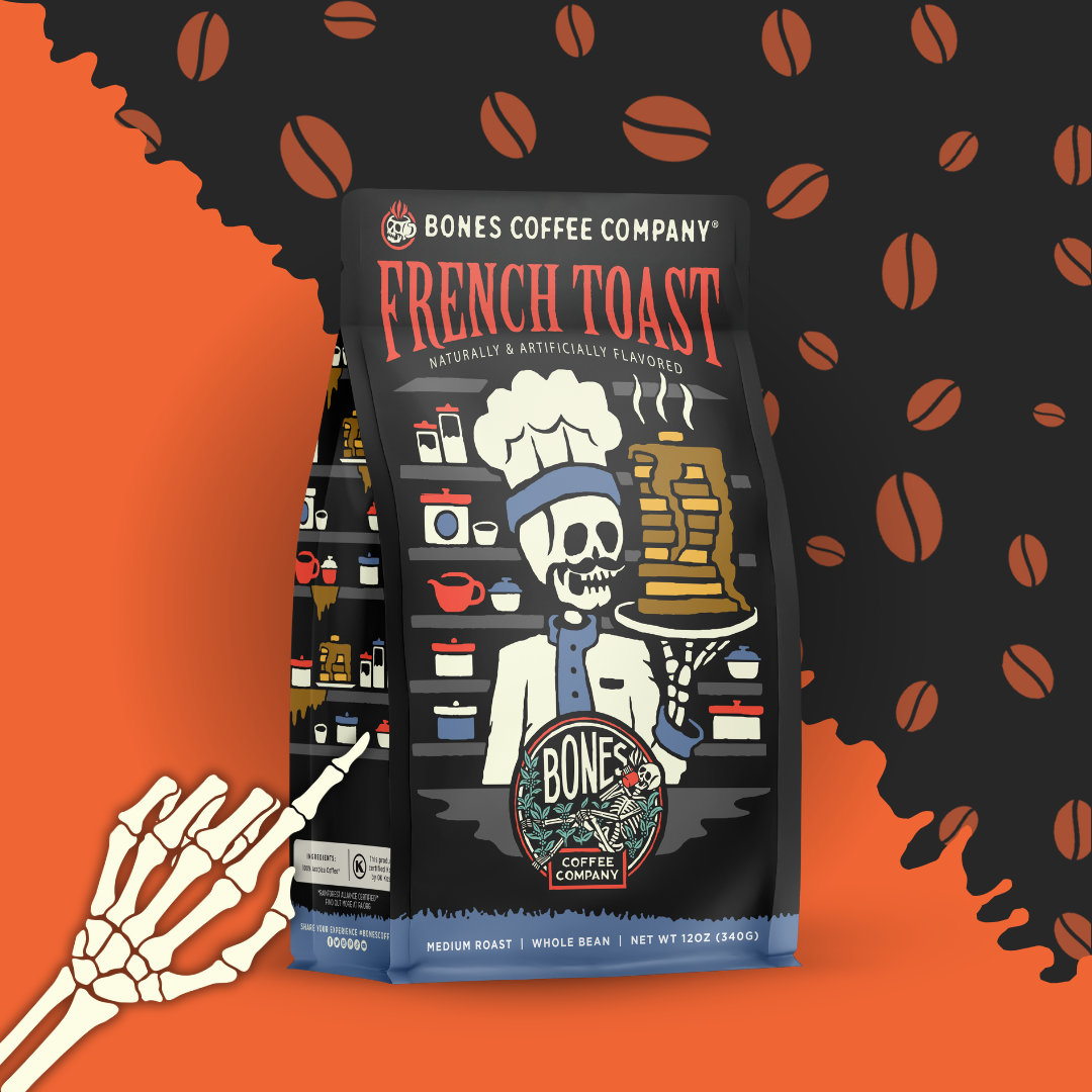 French Toast Flavored Coffee | 12oz | Whole Bean & Ground: Ground