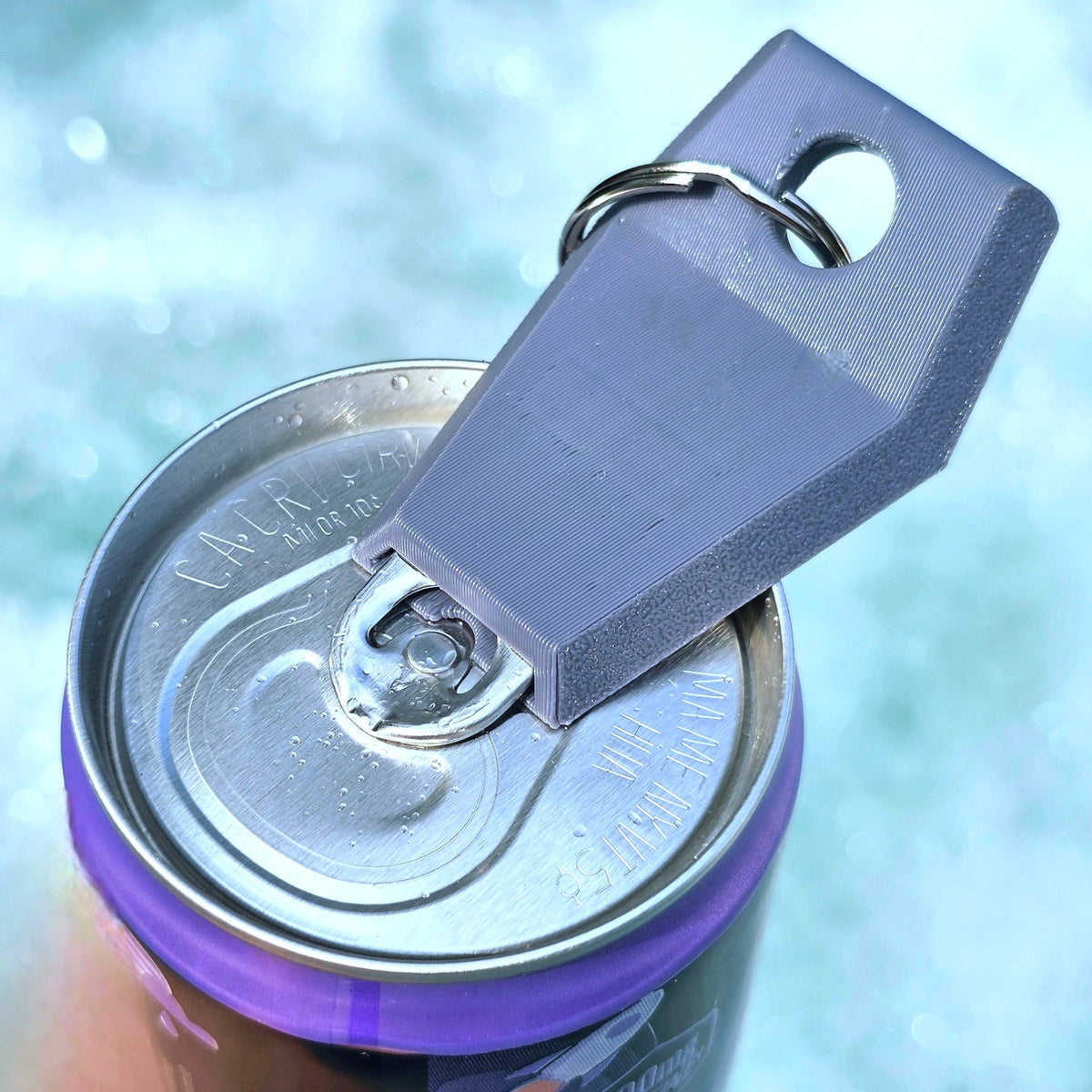 Nail Saver- Pop Top Pal- Can Tab Opener: Purple