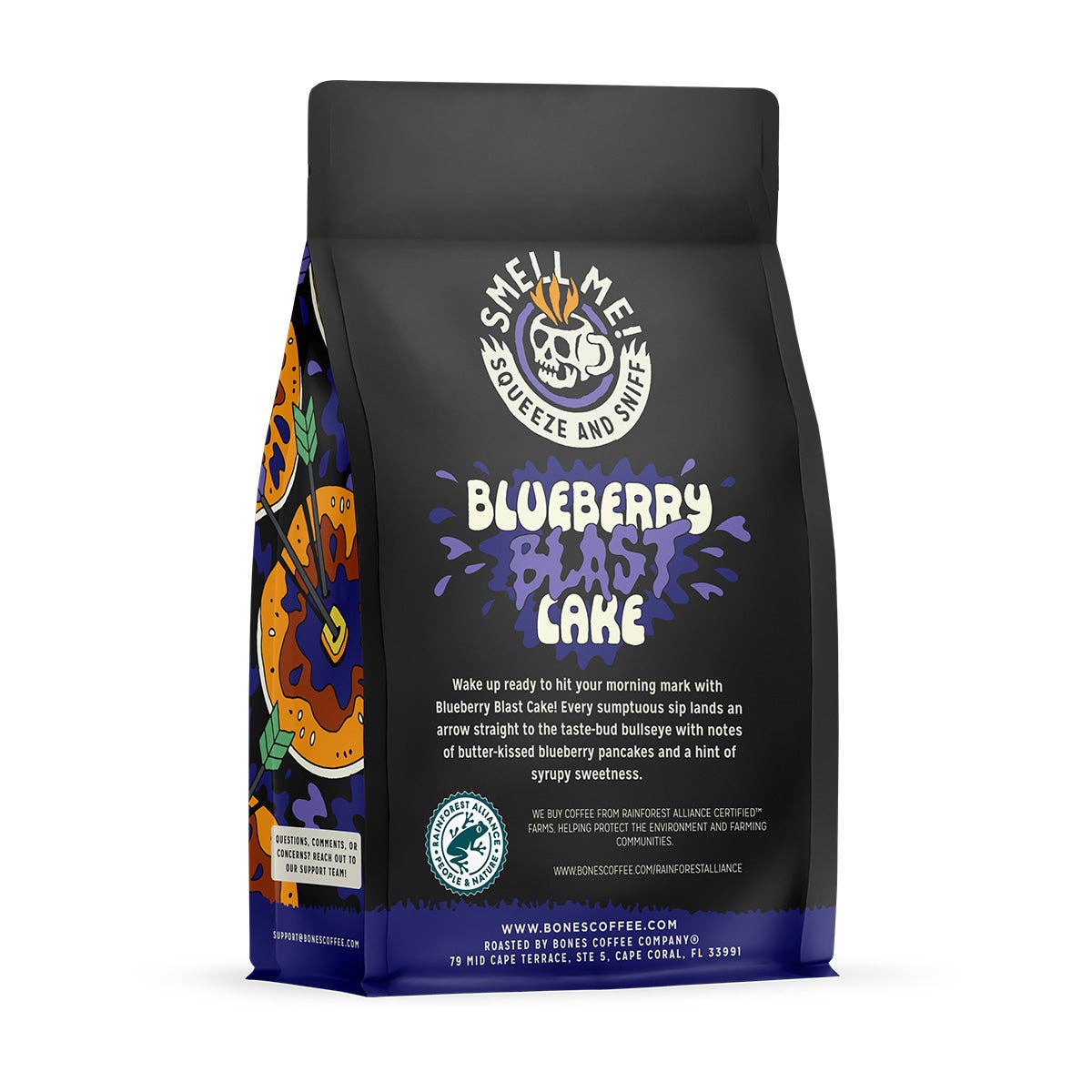Blueberry Blast Cake Coffee | 12oz | Whole Bean & Ground: Ground