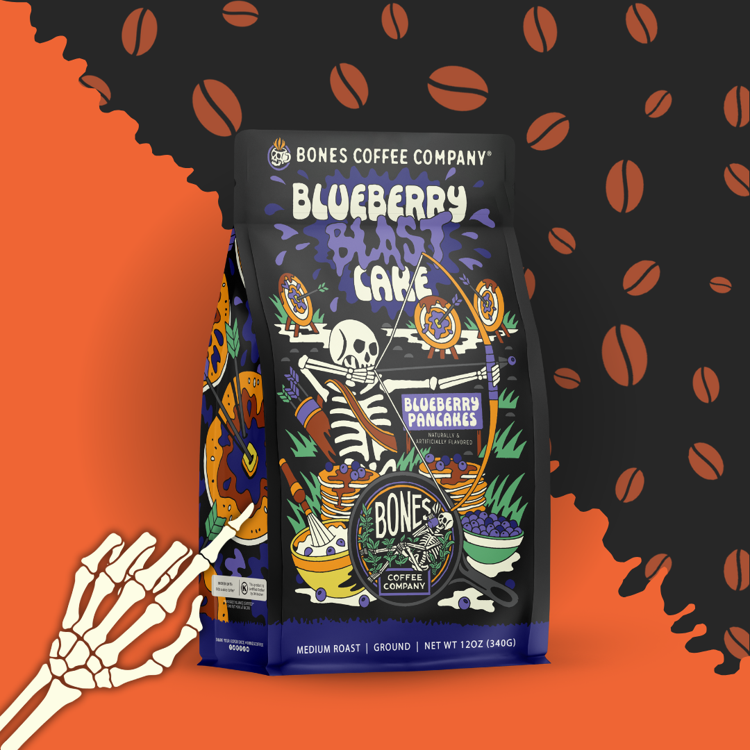 Blueberry Blast Cake Coffee | 12oz | Whole Bean & Ground: Ground