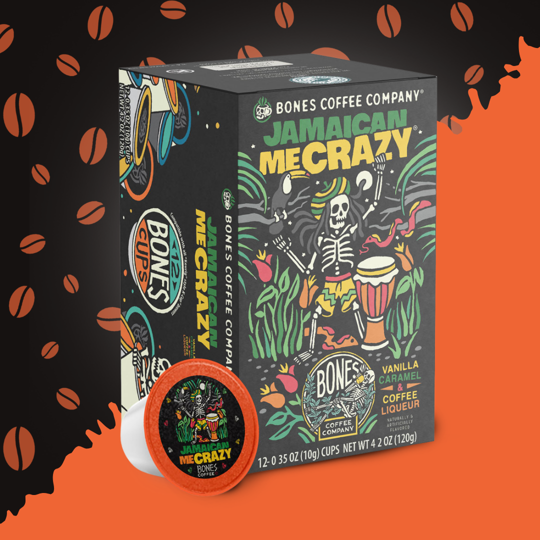Jamaican Me Crazy® Coffee Pods | 12 Count | Flavored Coffee