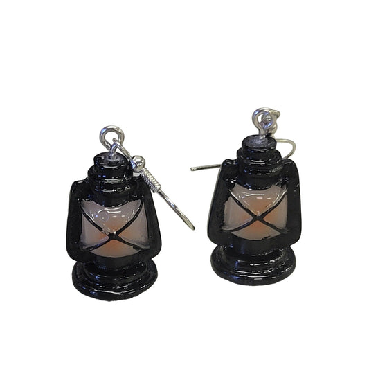 Lantern dangle earrings