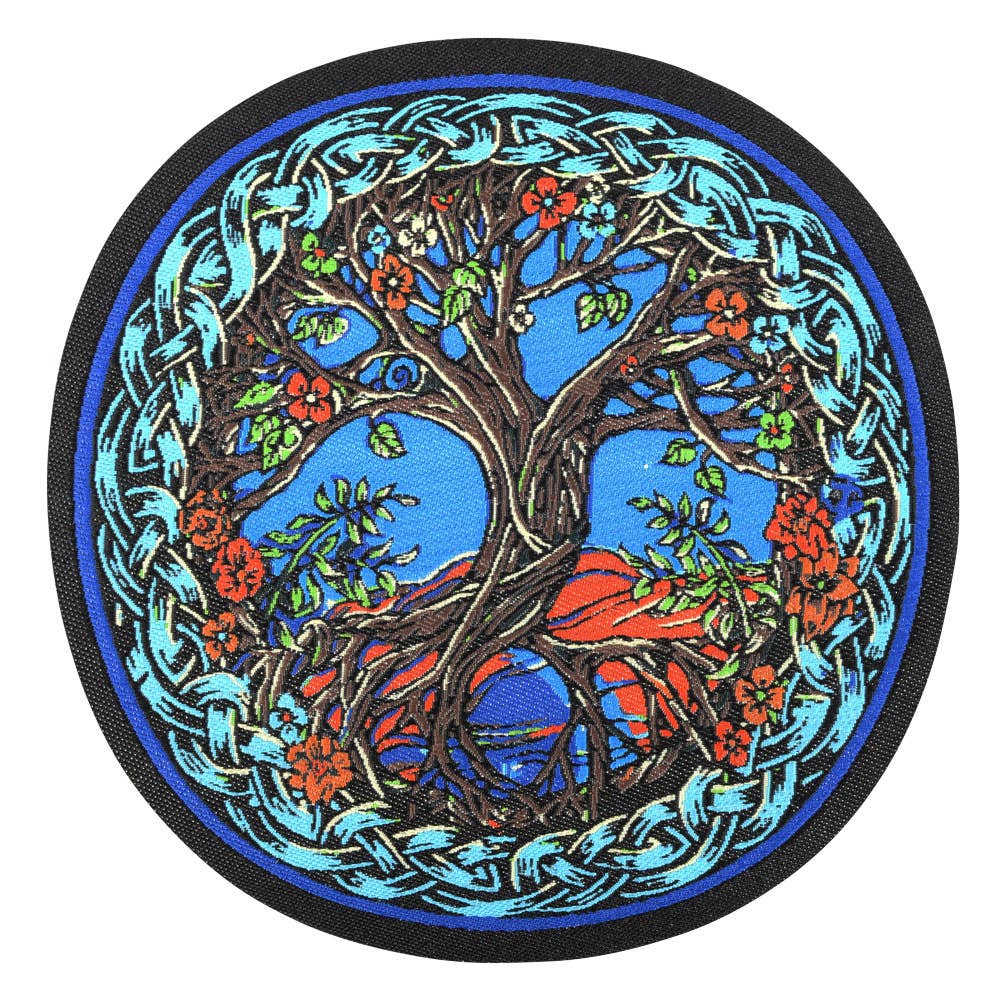 Tree Of Life Embroidered Patch