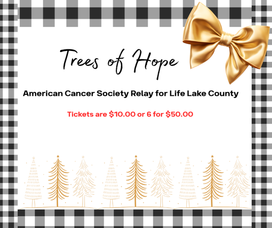 Trees of Hope Raffle Tickets