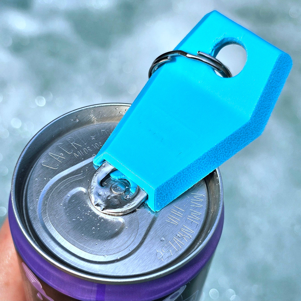 Nail Saver- Pop Top Pal- Can Tab Opener: Purple