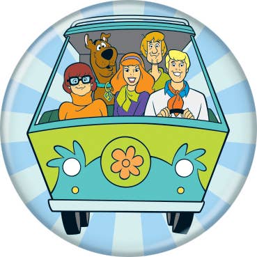 Scooby-Doo The Gang Mystery Ma Buttons 1.25" Round