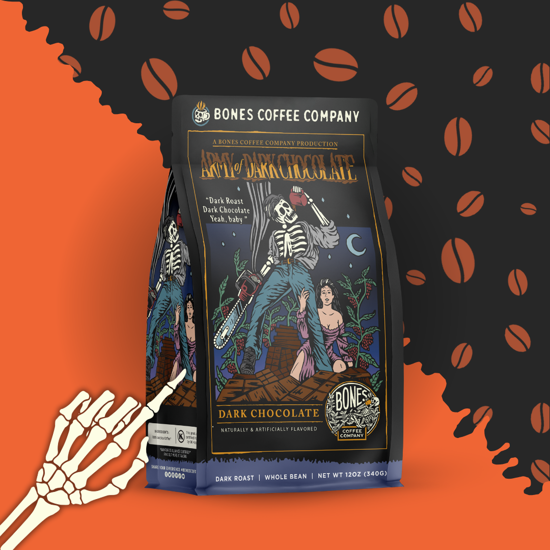 Army of Dark Chocolate Coffee | 12oz | Whole Bean & Ground: Ground