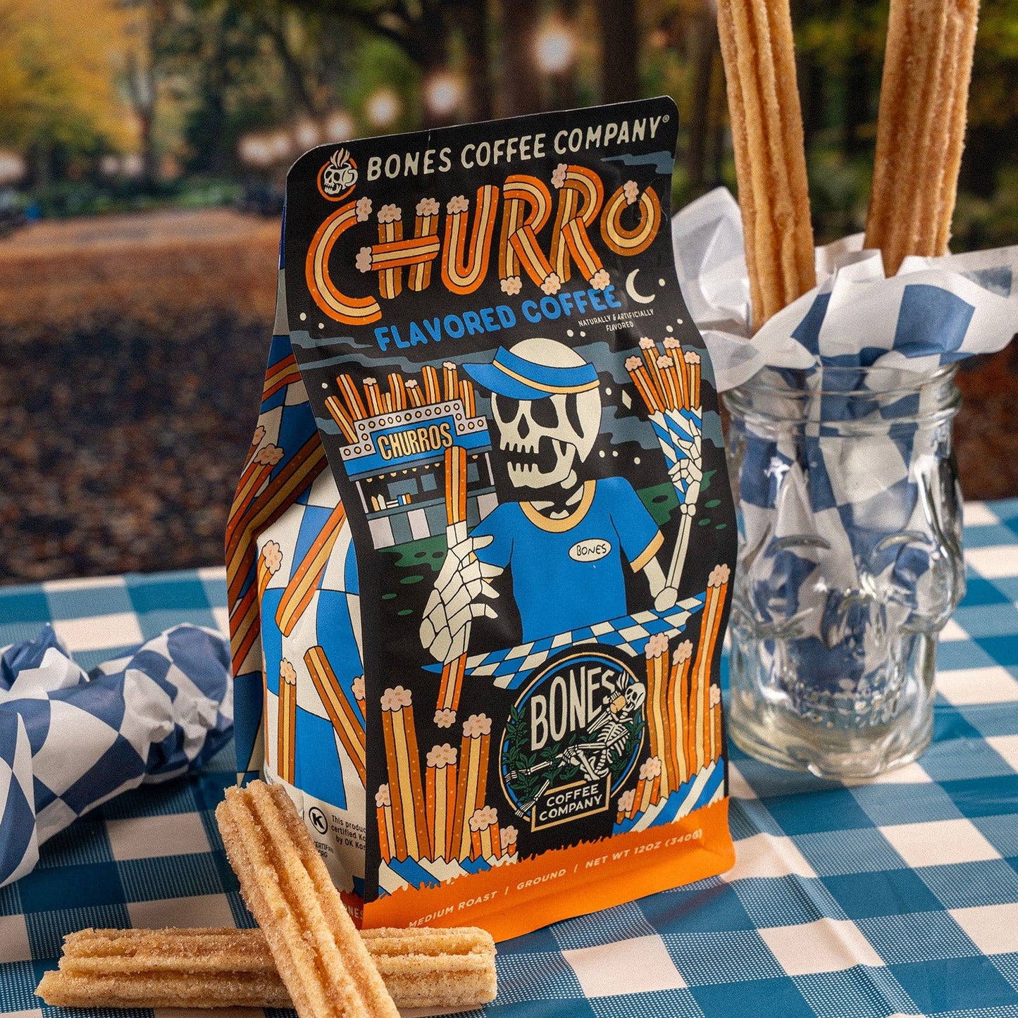 Churro Coffee | 12oz | Whole Bean & Ground: Ground