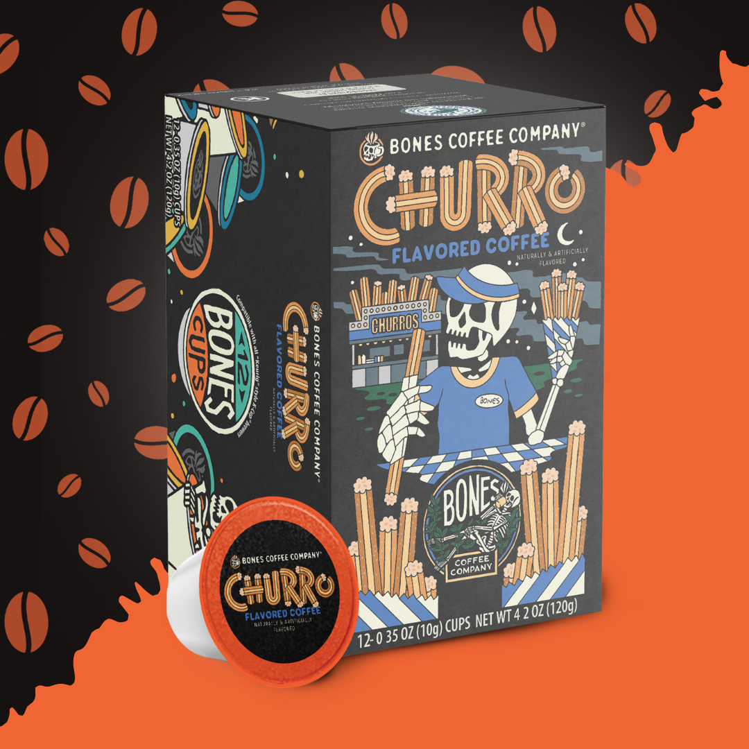 Churro Coffee Pods | 12 Count | Flavored Coffee