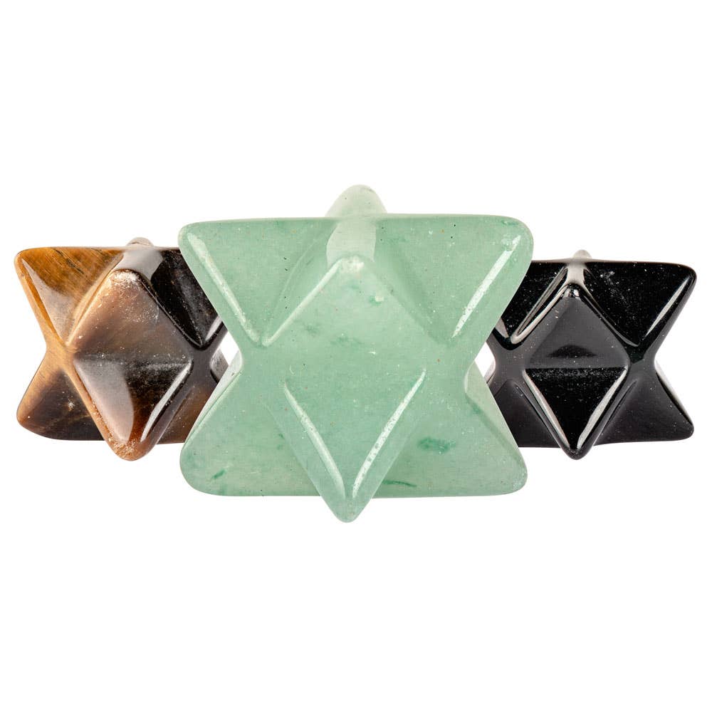 Crystal Merkaba: Black Obsidian