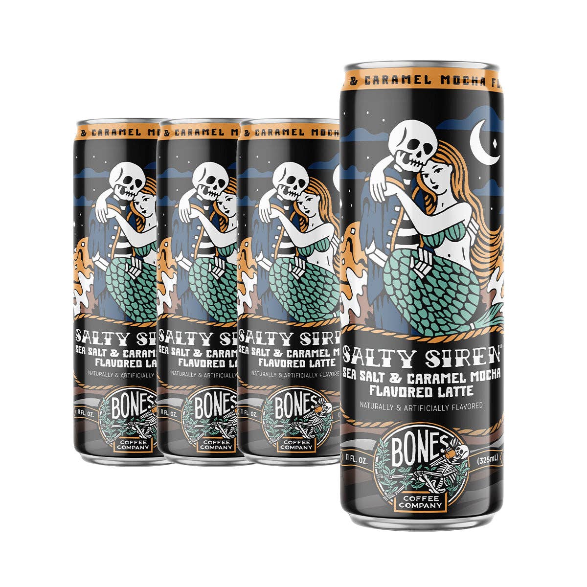 Salty Siren Latte | 12-Pack | Flavored Coffee: 12-Pack