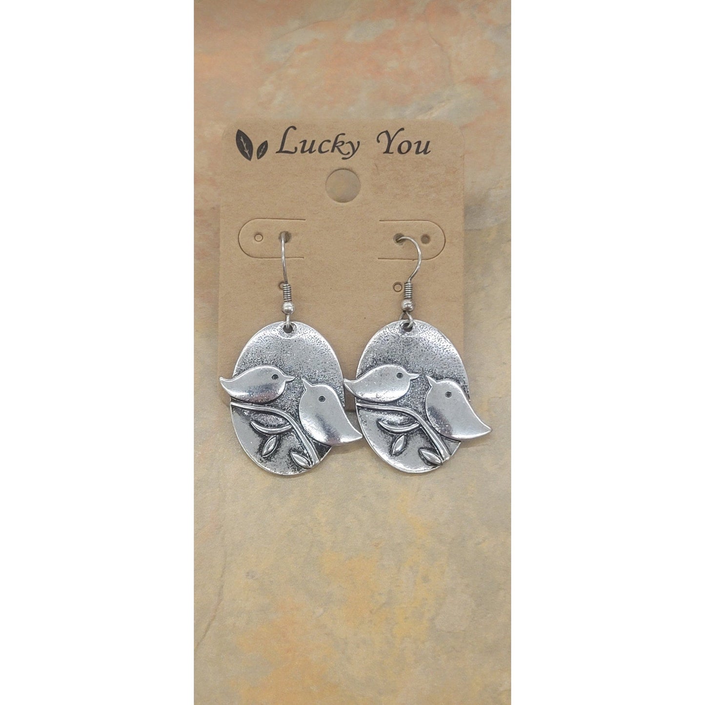 Love Birds on Branch