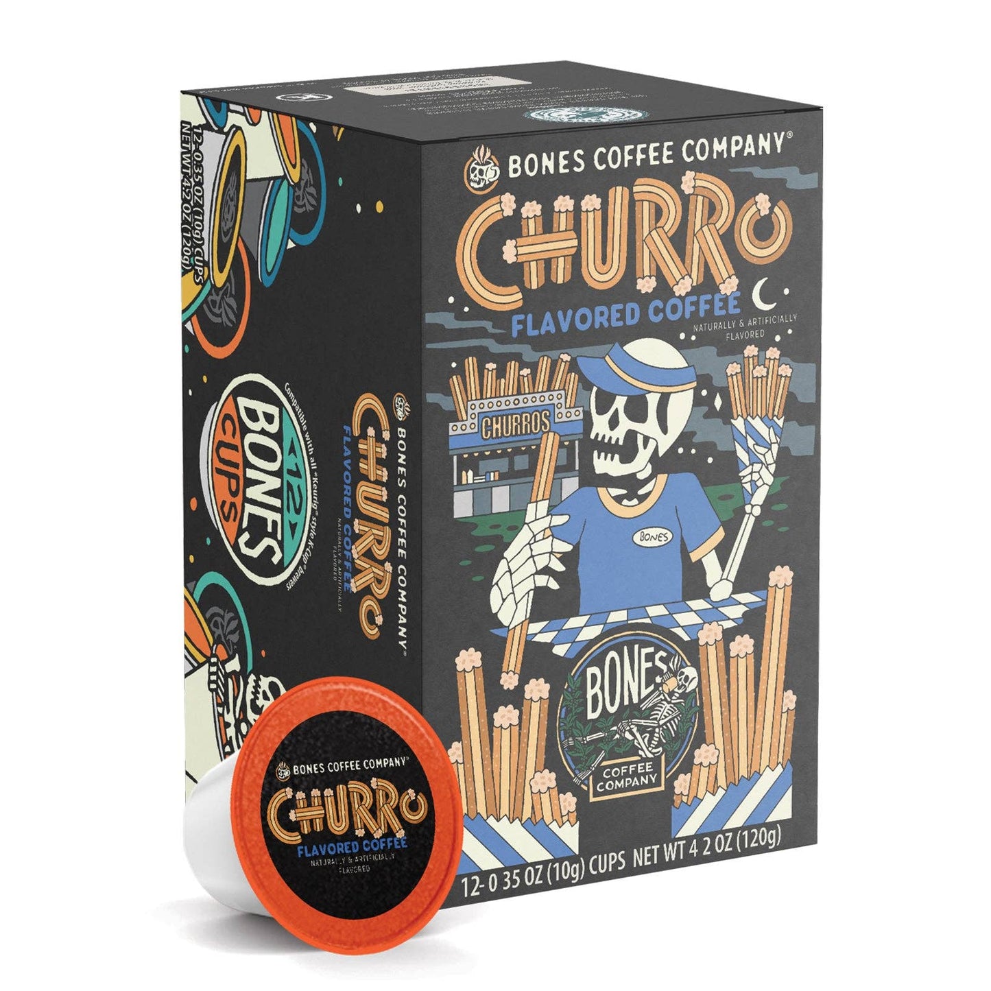 Churro Coffee Pods | 12 Count | Flavored Coffee