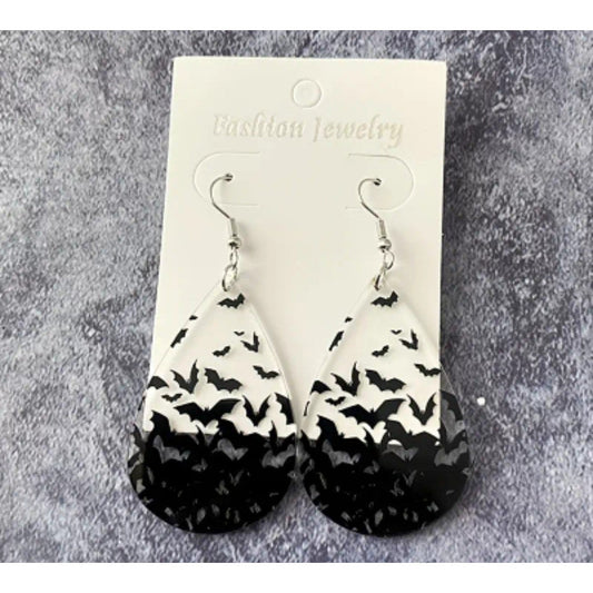 Tear Drop Batty Earrings